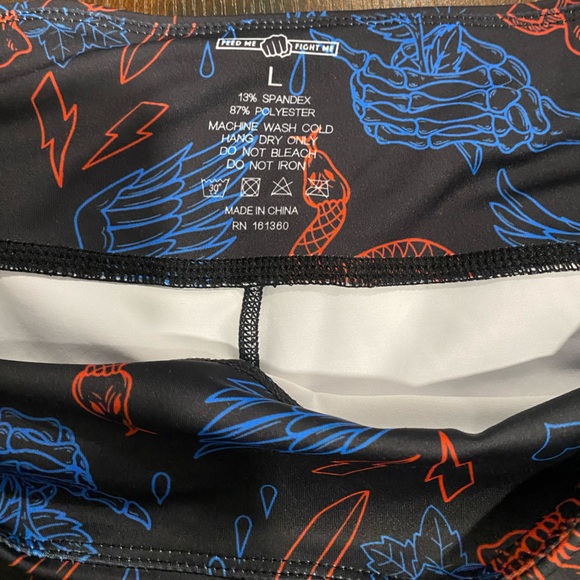 Feed Me Fight Me Shorts - Picture 3 of 3